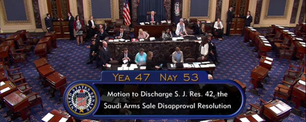 47 Senators Defy Trump and the Arms Industry on Bomb Sales to Saudi Arabia