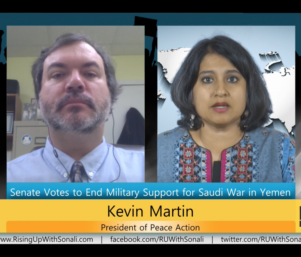 Rising Up With Sonali - Senate Votes To End Military Support for Saudi War in Yemen